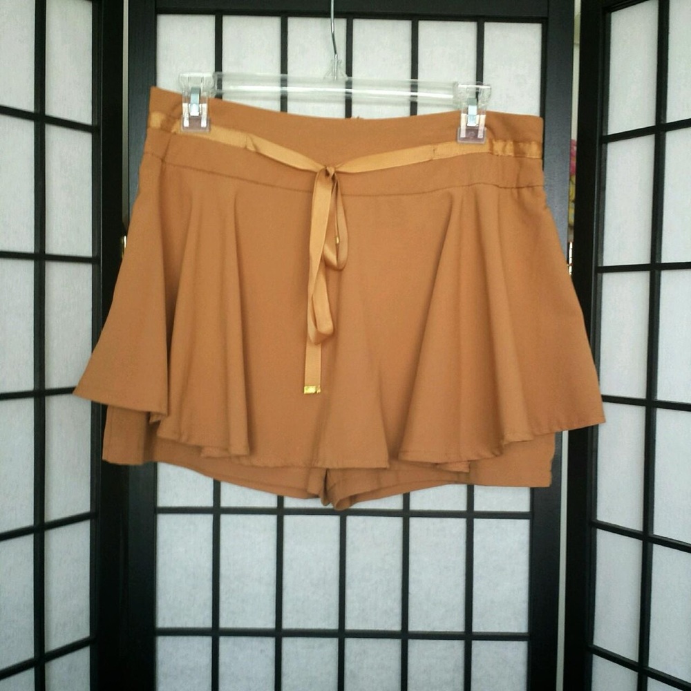 Orange Skort